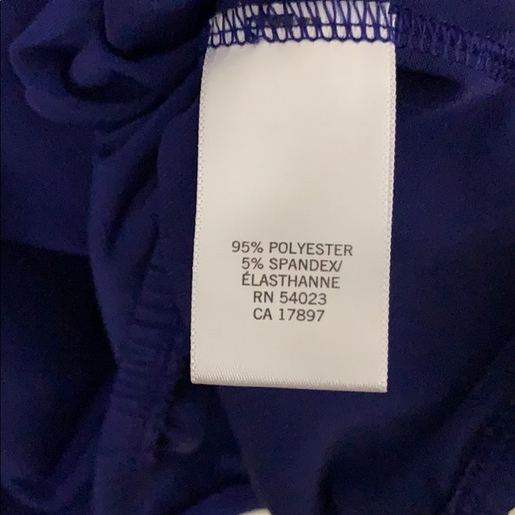 Banana Republic Royal Blue Sleeveless Top - Picture 8 of 9